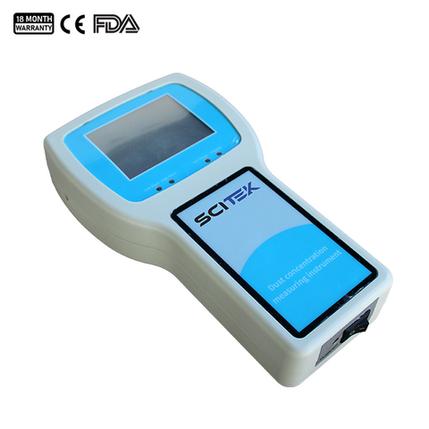 كاشف الغبار المحمول