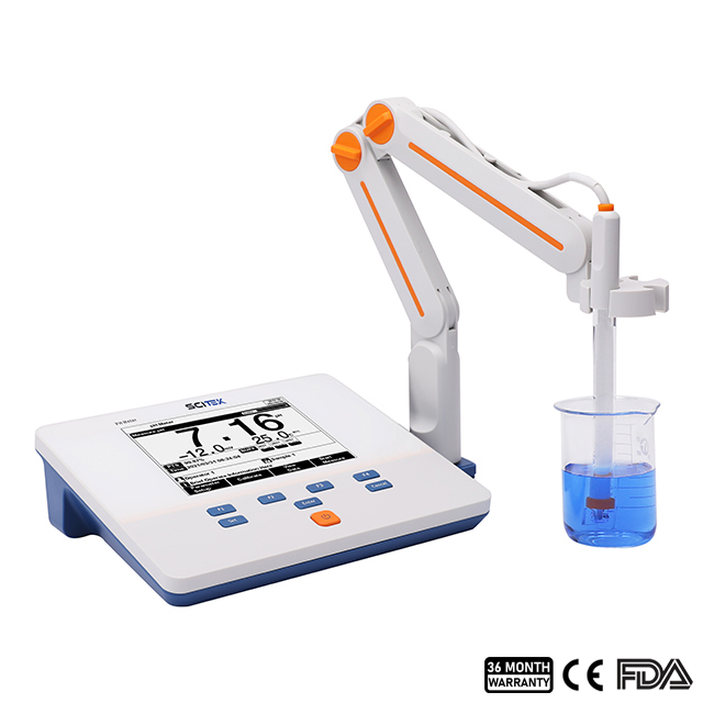 Benchtop PH Meter ، 5 نقطة معايرة PH300F