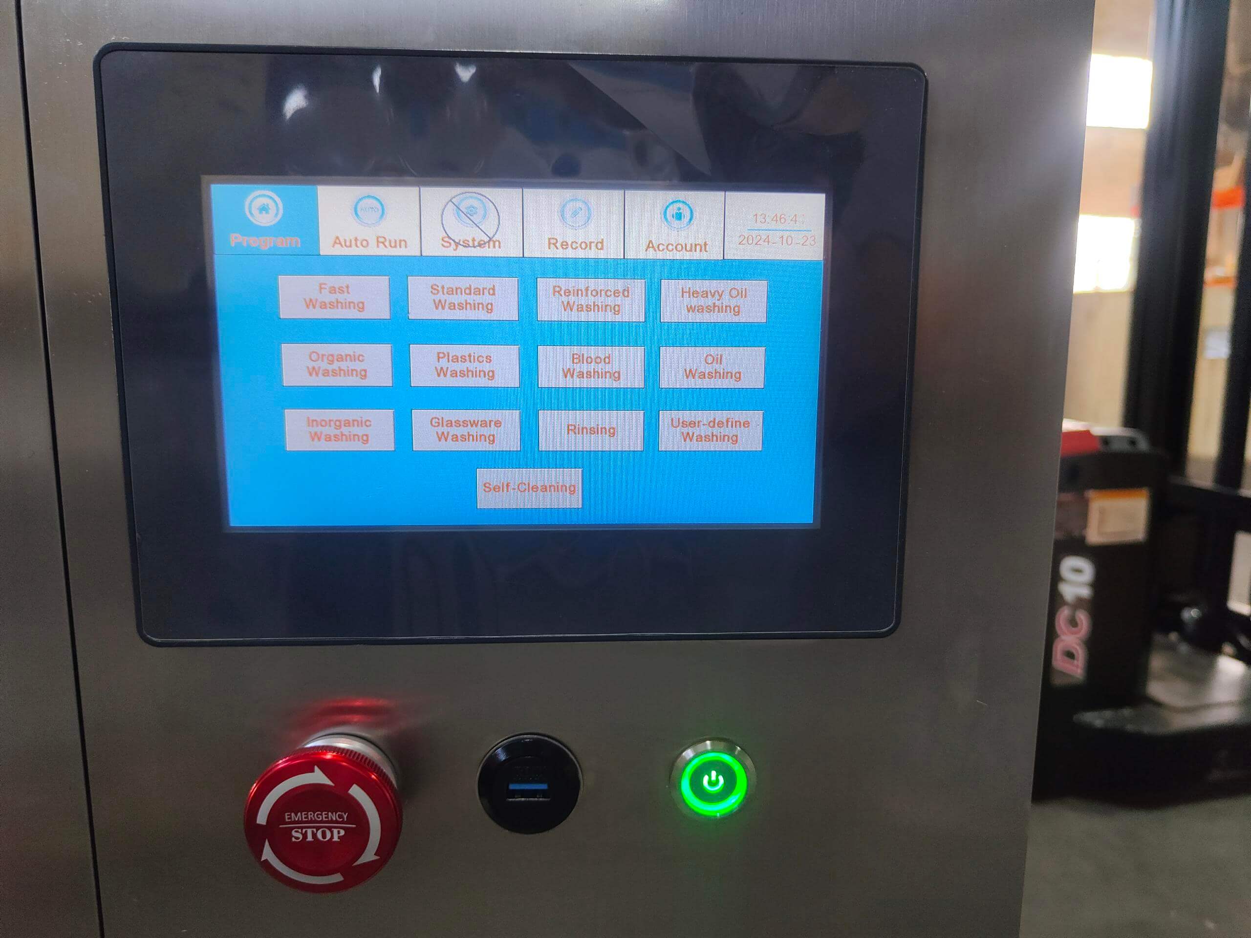 WD-120 (5) غسالة الأواني الزجاجية الأوتوماتيكية