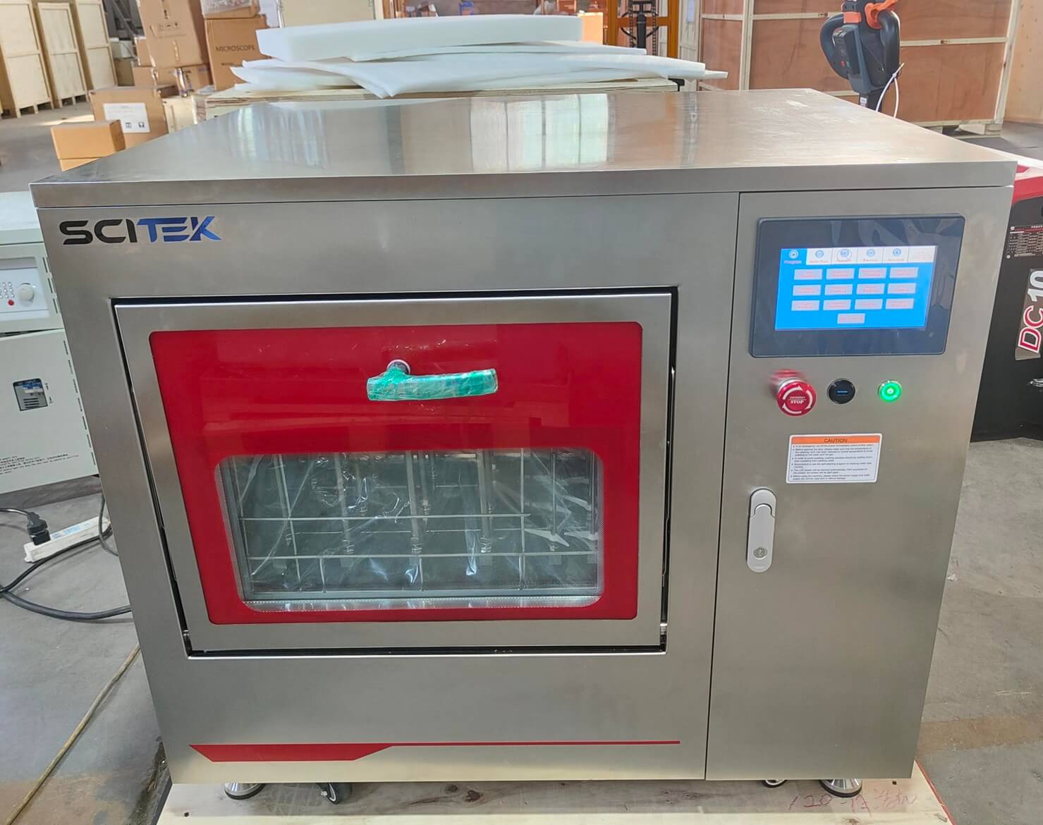 WD-120 (3) غسالة الأواني الزجاجية الأوتوماتيكية