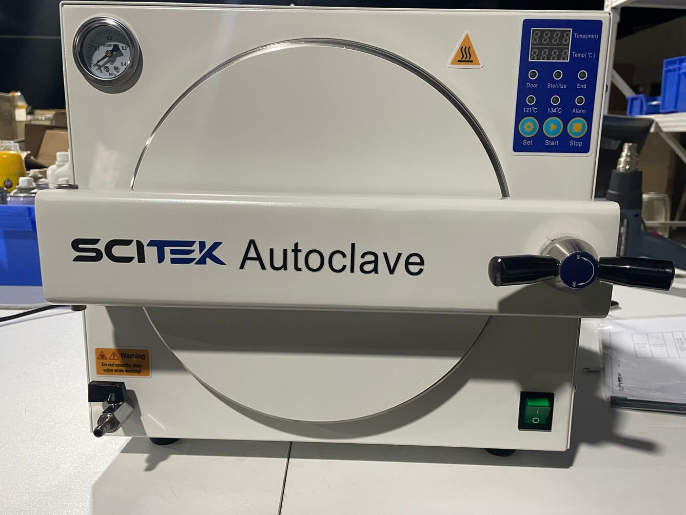 فئة benchtop n autoclave