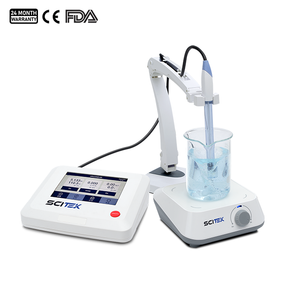 مقياس الرقم الهيدروجيني Benchtop ، شاشة تعمل باللمس