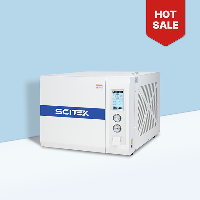 الأوتوكلاف Scitek يحمل علامة CE