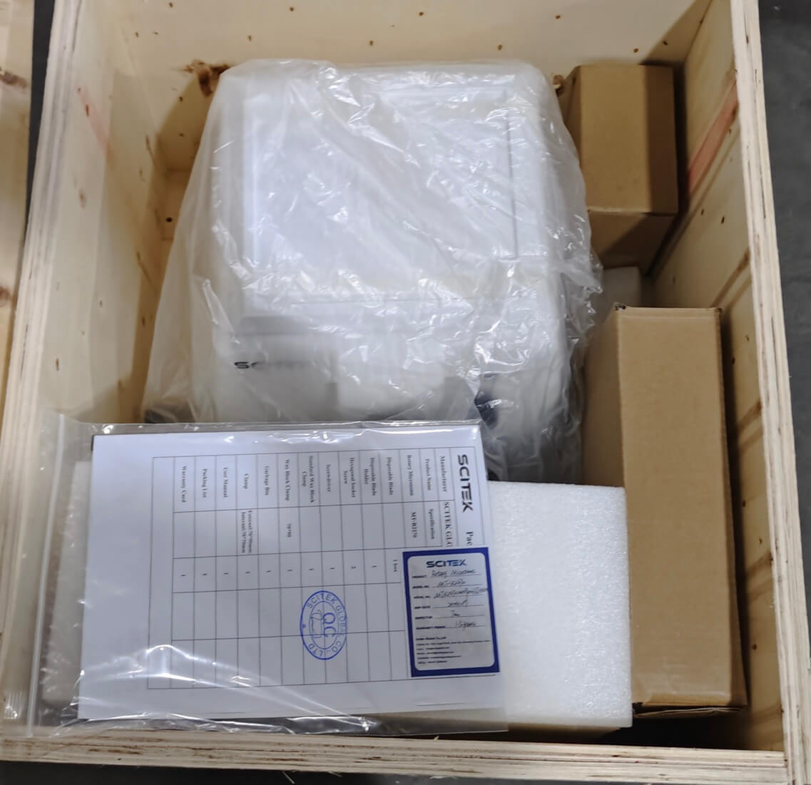 حزمة microtome الدوارة