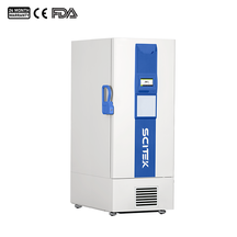 -86 درجة مئوية فريزر درجة حرارة منخفضة للغاية ، نظام مزدوج