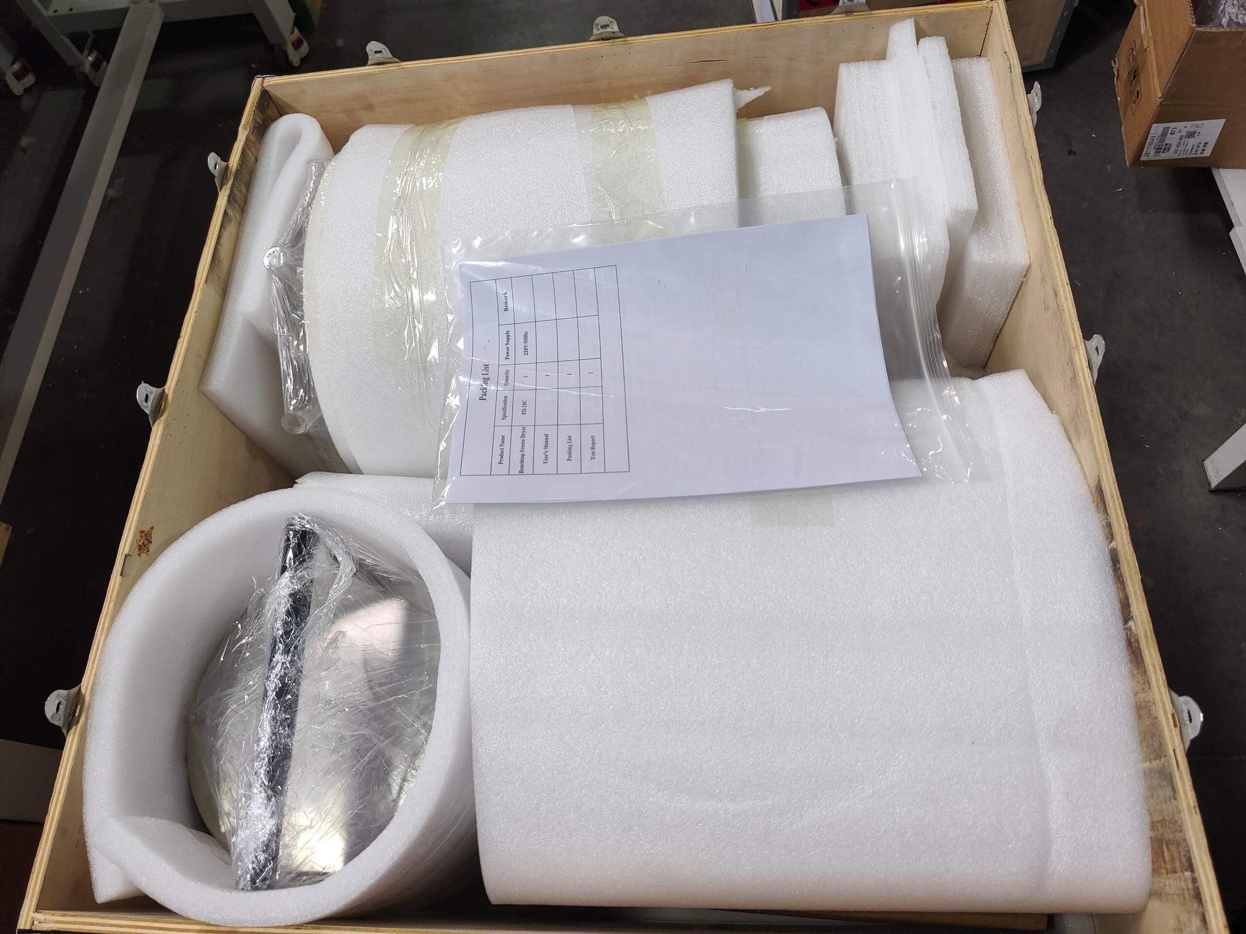 FD-10C (9) Benchtop تجميد مجفف