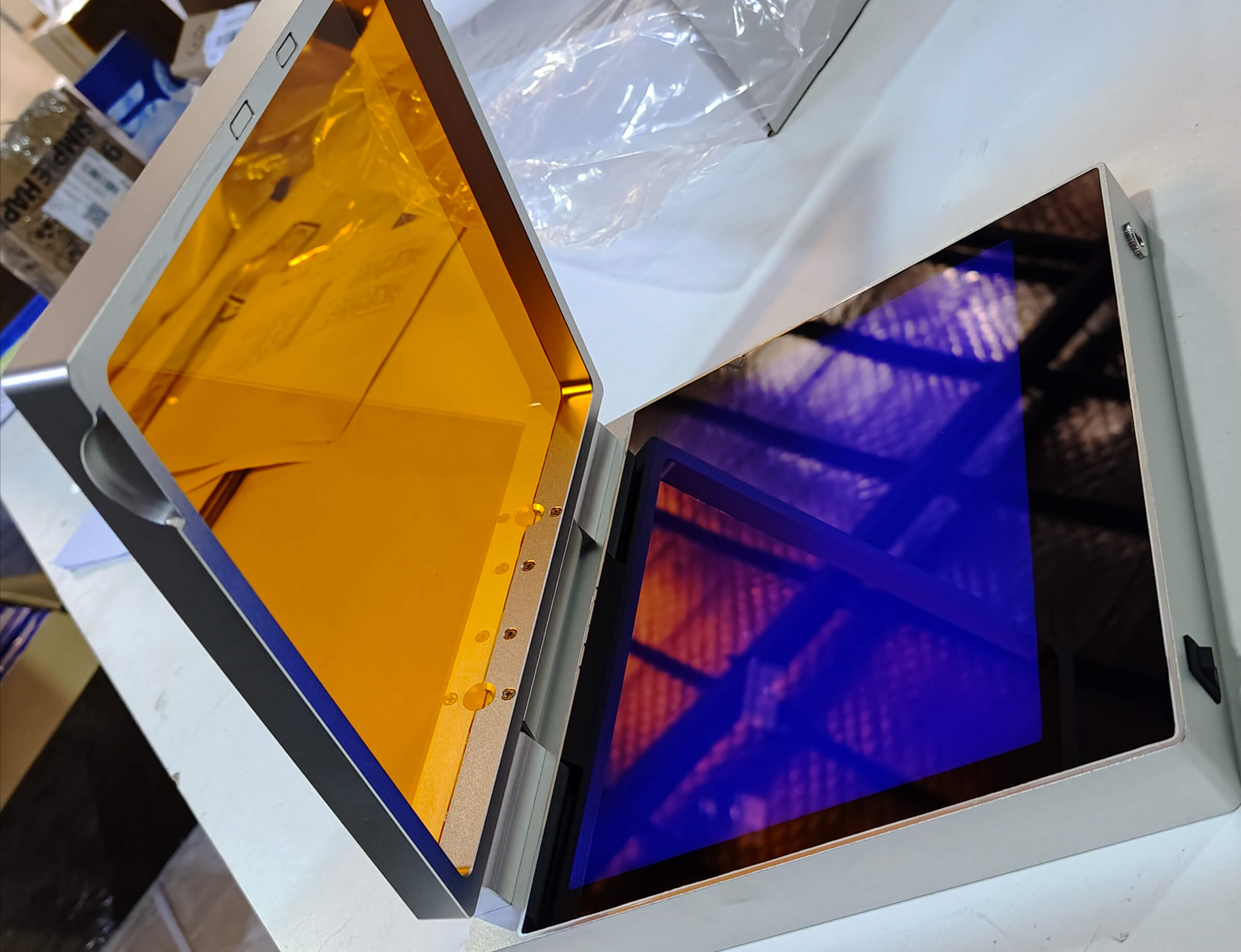 الضوء الأزرق Transilluminator